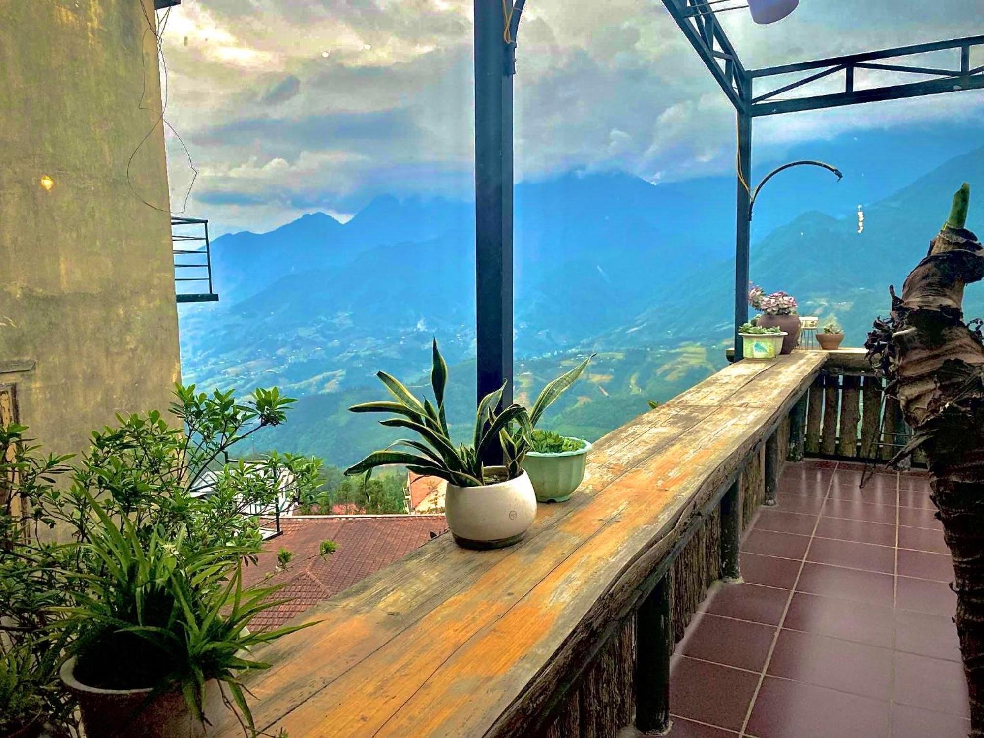 Daun Pisang Homestay And Restaurant Halal Food View Fanxipan Sapa Eksteriør billede